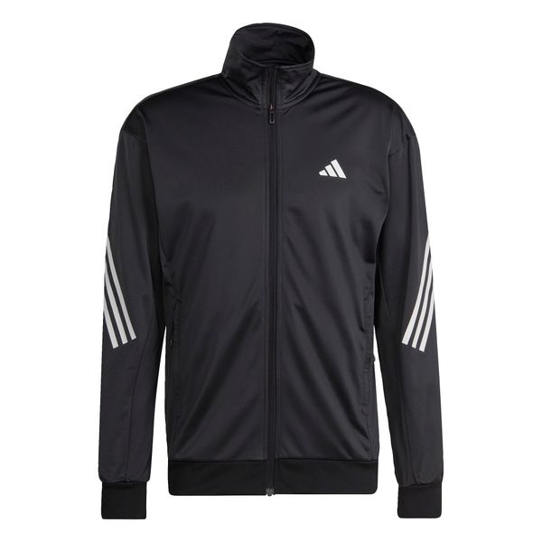 ADIDAS PERFORMANCE ADIDAS PERFORMANCE Спортно яке '3-Stripes '  черно / бяло