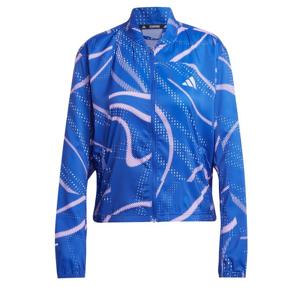 ADIDAS PERFORMANCE ADIDAS PERFORMANCE Спортно яке ' Break the Norm '  синьо / бяло