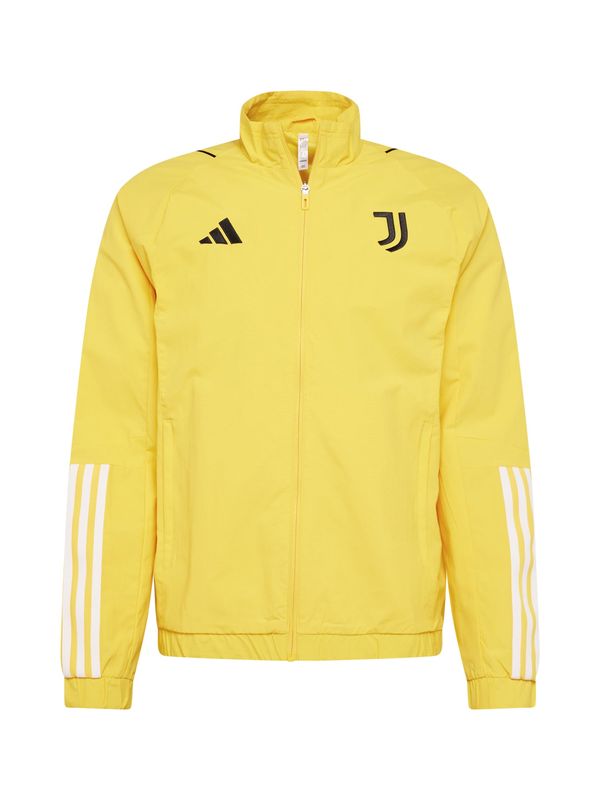 ADIDAS PERFORMANCE ADIDAS PERFORMANCE Спортно яке 'JUVE'  жълто / черно / бяло