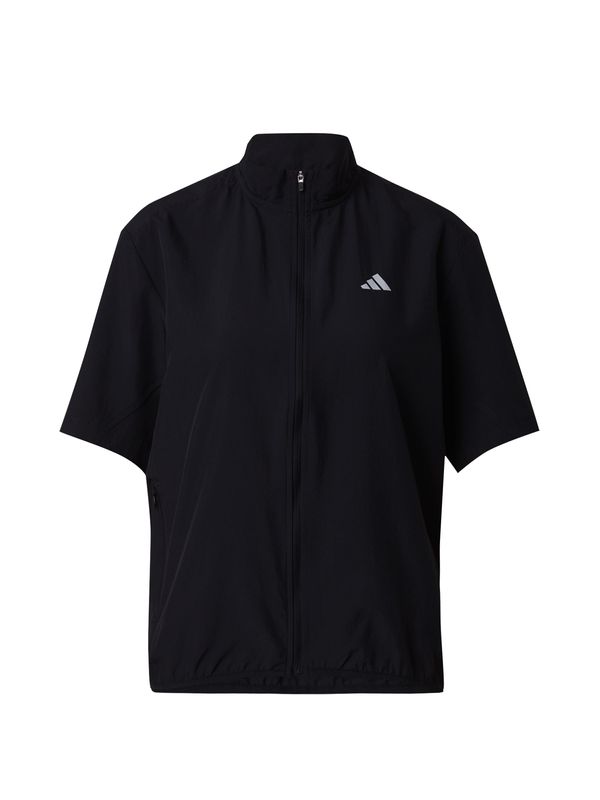 ADIDAS PERFORMANCE ADIDAS PERFORMANCE Спортно яке 'RUN IT'  черно / бяло