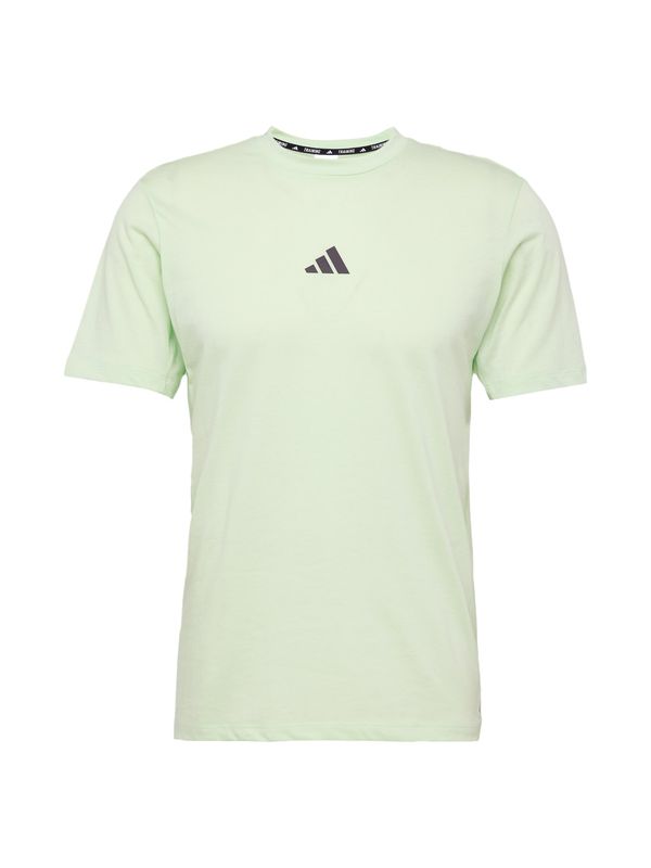 ADIDAS PERFORMANCE ADIDAS PERFORMANCE Тениска  тъмносиво / мента / тъмнозелено