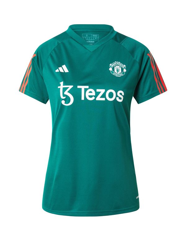 ADIDAS PERFORMANCE ADIDAS PERFORMANCE Трико 'MUFC'  смарагдово зелено / тъмнооранжево / бяло