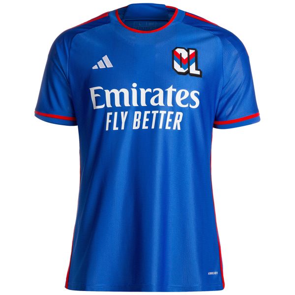ADIDAS PERFORMANCE ADIDAS PERFORMANCE Трико 'Olympique Lyonnais 23/24 Away'  синьо / червено / черно / бяло