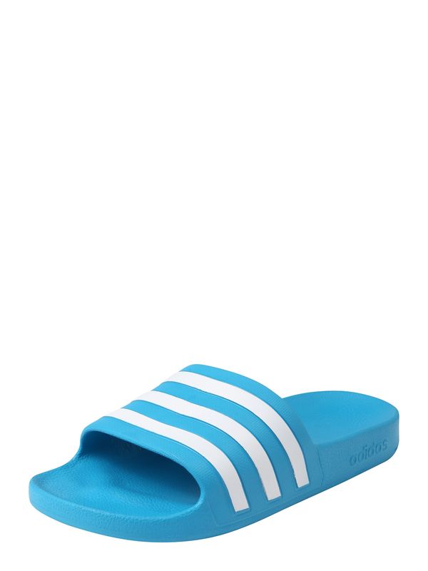 ADIDAS SPORTSWEAR ADIDAS SPORTSWEAR Чехли за плаж/баня 'Adilette Aqua'  лазурно синьо / бяло