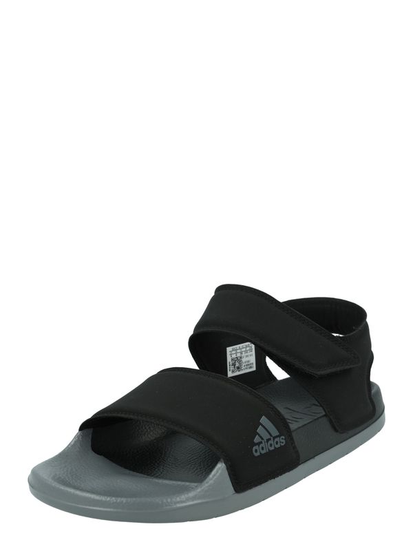 ADIDAS SPORTSWEAR ADIDAS SPORTSWEAR Чехли за плаж/баня 'Adilette'  сиво / черно