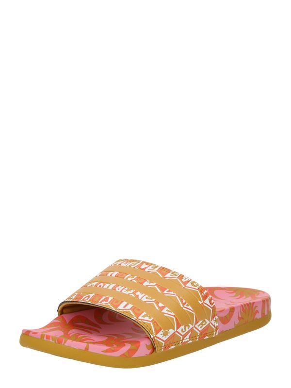 ADIDAS SPORTSWEAR ADIDAS SPORTSWEAR Чехли за плаж/баня 'Adilette'  златистожълто / корал / бледорозово / бяло