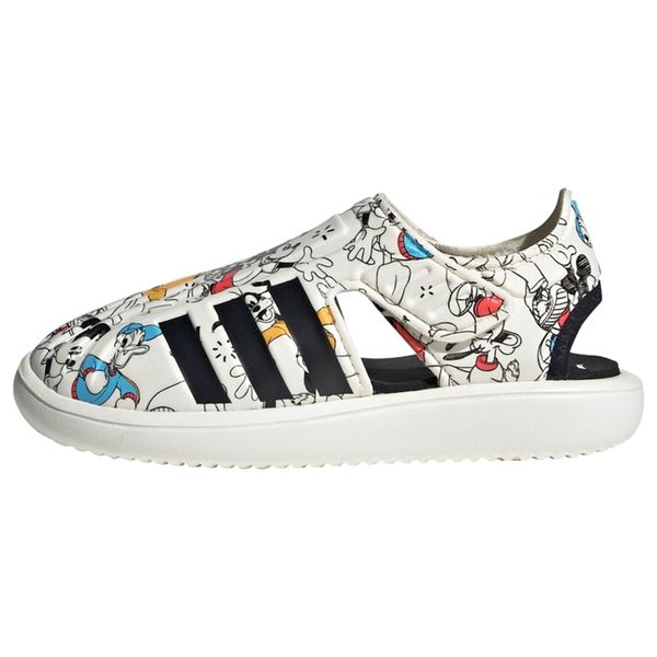 ADIDAS SPORTSWEAR ADIDAS SPORTSWEAR Чехли за плаж/баня 'Disney Mickey'  тюркоазен / червено / черно / бяло