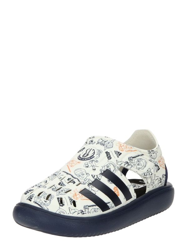 ADIDAS SPORTSWEAR ADIDAS SPORTSWEAR Чехли за плаж/баня  оранжево / черно / бяло