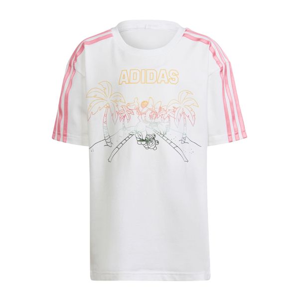 ADIDAS SPORTSWEAR ADIDAS SPORTSWEAR Функционална тениска 'Adidas x Disney Minnie Mouse'  бяло