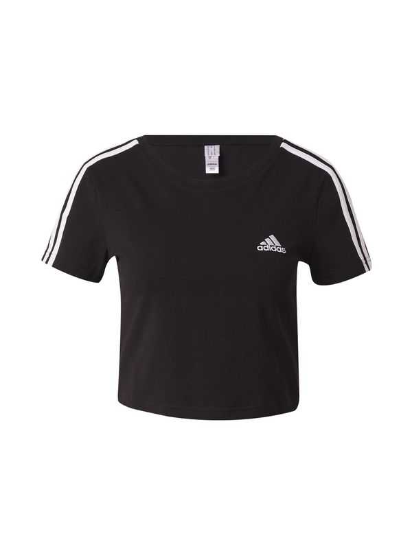 ADIDAS SPORTSWEAR ADIDAS SPORTSWEAR Функционална тениска 'Baby'  черно / бяло
