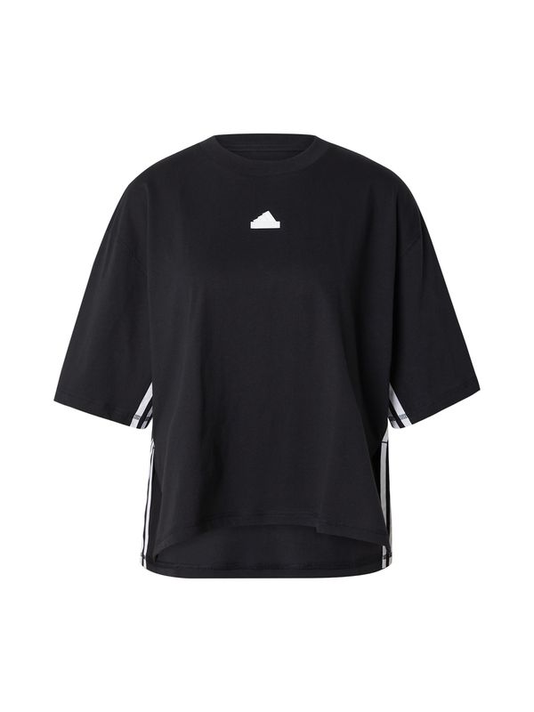 ADIDAS SPORTSWEAR ADIDAS SPORTSWEAR Функционална тениска  черно / бяло