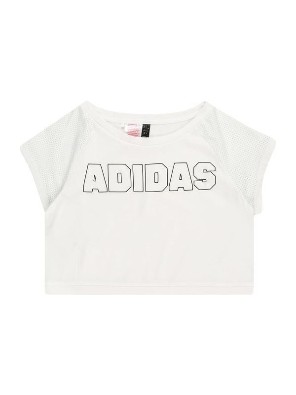 ADIDAS SPORTSWEAR ADIDAS SPORTSWEAR Функционална тениска  черно / бяло