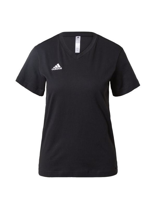 ADIDAS SPORTSWEAR ADIDAS SPORTSWEAR Функционална тениска 'Entrada 22'  черно / бяло