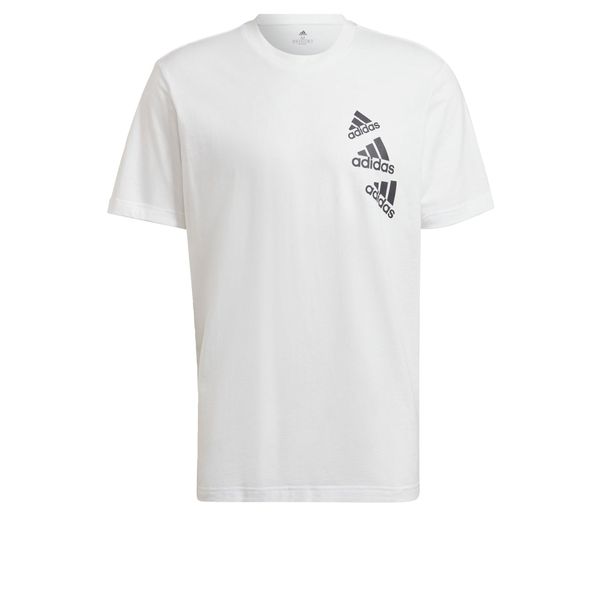 ADIDAS SPORTSWEAR ADIDAS SPORTSWEAR Функционална тениска 'Essentials Brandlove'  черно / бяло