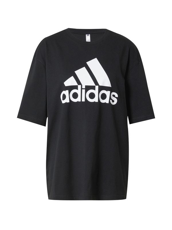 ADIDAS SPORTSWEAR ADIDAS SPORTSWEAR Функционална тениска 'Essentials'  черно / бяло