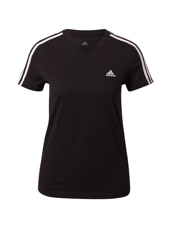 ADIDAS SPORTSWEAR ADIDAS SPORTSWEAR Функционална тениска 'Essentials'  черно / бяло