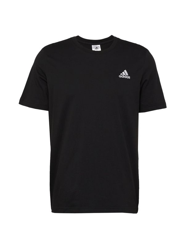 ADIDAS SPORTSWEAR ADIDAS SPORTSWEAR Функционална тениска 'Essentials'  черно / бяло