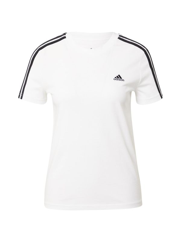 ADIDAS SPORTSWEAR ADIDAS SPORTSWEAR Функционална тениска 'Essentials'  черно / бяло