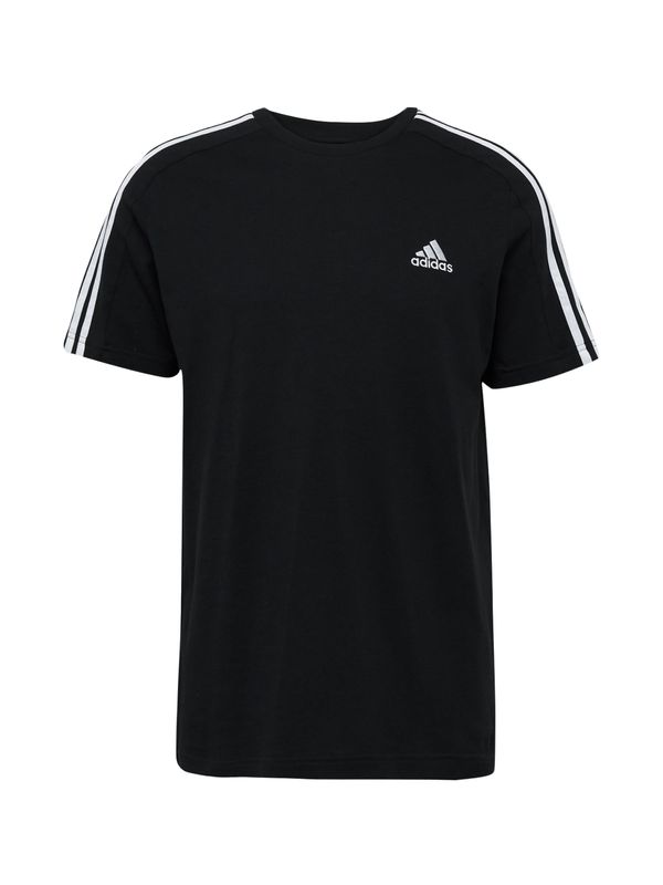 ADIDAS SPORTSWEAR ADIDAS SPORTSWEAR Функционална тениска 'Essentials'  черно / бяло