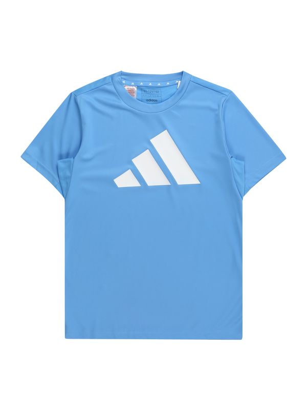 ADIDAS SPORTSWEAR ADIDAS SPORTSWEAR Функционална тениска 'Essentials'  лазурно синьо / бяло