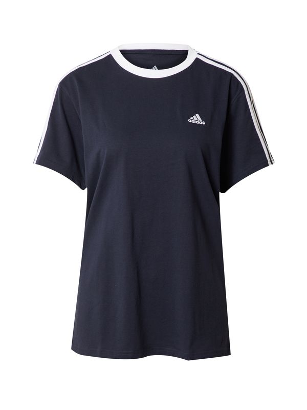 ADIDAS SPORTSWEAR ADIDAS SPORTSWEAR Функционална тениска 'Essentials'  тъмносиньо / бяло