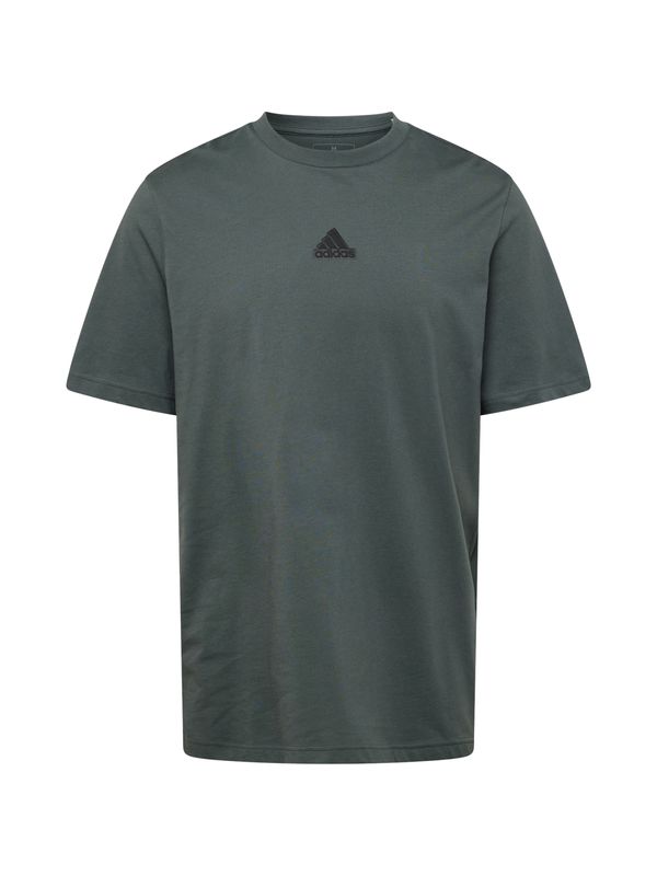 ADIDAS SPORTSWEAR ADIDAS SPORTSWEAR Функционална тениска 'FRACTAL'  сиво / тъмносиво / пастелно зелено