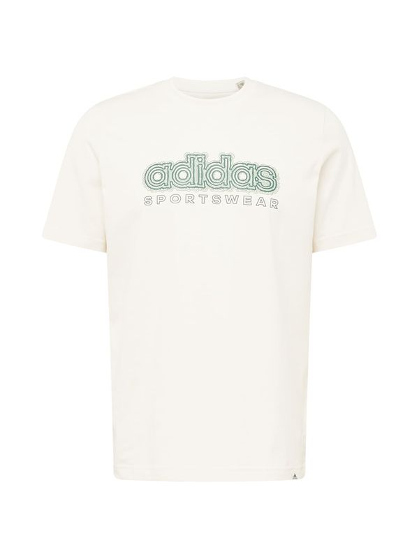 ADIDAS SPORTSWEAR ADIDAS SPORTSWEAR Функционална тениска 'GROWTH'  зелено / смарагдово зелено / бяло