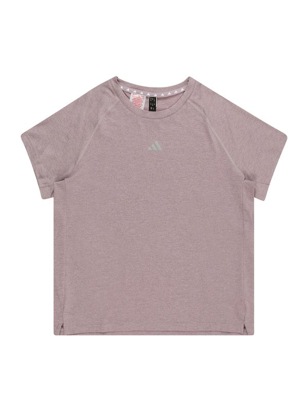 ADIDAS SPORTSWEAR ADIDAS SPORTSWEAR Функционална тениска 'LUX'  сребърно сиво / лавандула