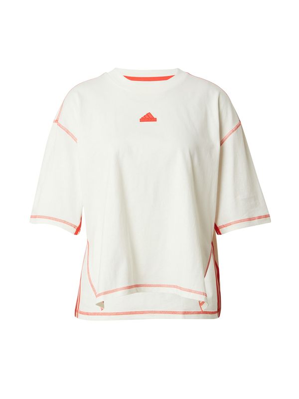 ADIDAS SPORTSWEAR ADIDAS SPORTSWEAR Функционална тениска  оранжево / бяло