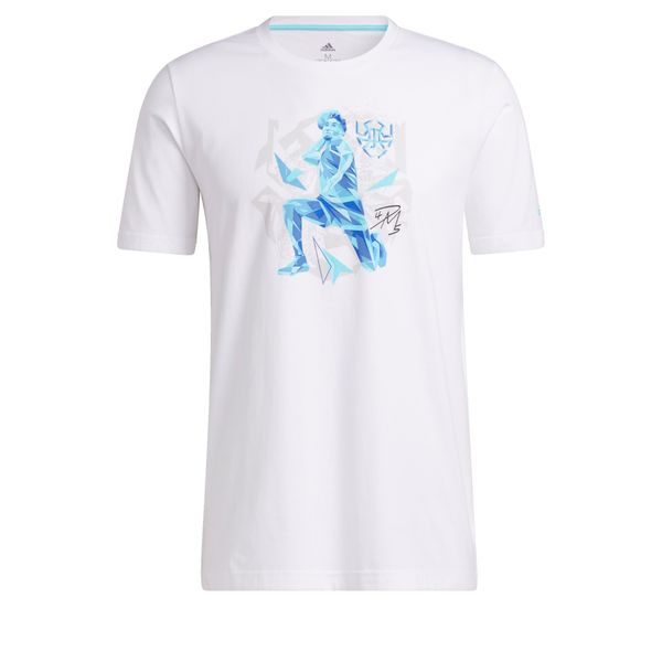 ADIDAS SPORTSWEAR ADIDAS SPORTSWEAR Функционална тениска  синьо / бяло