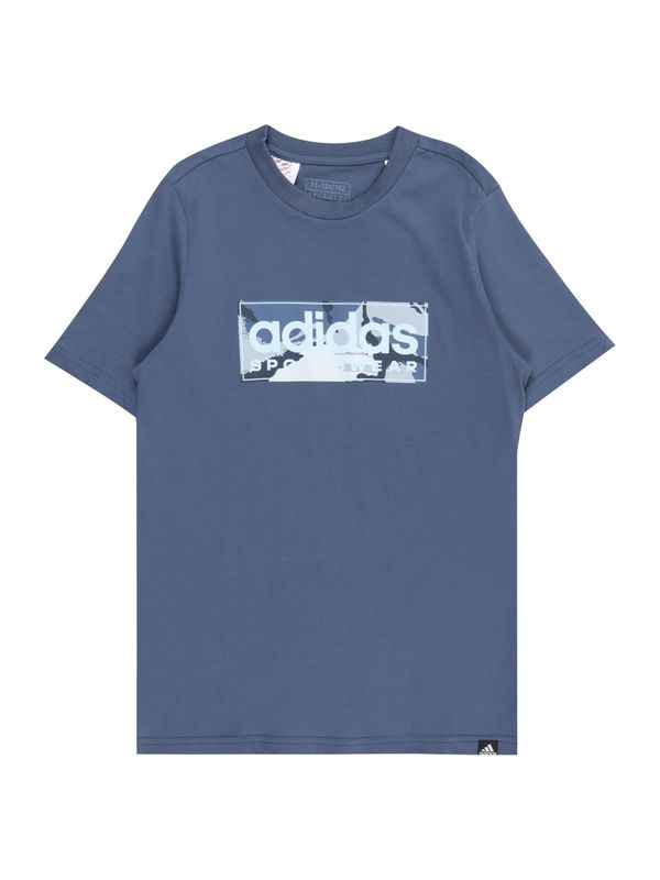 ADIDAS SPORTSWEAR ADIDAS SPORTSWEAR Функционална тениска  синьо / бяло