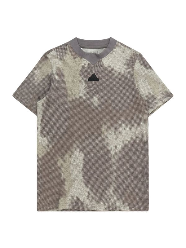 ADIDAS SPORTSWEAR ADIDAS SPORTSWEAR Функционална тениска  таупе сиво / каки / черно