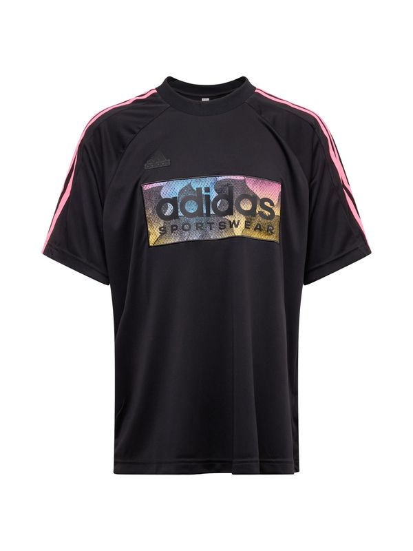 ADIDAS SPORTSWEAR ADIDAS SPORTSWEAR Функционална тениска 'TIRO'  светлосиньо / златистожълто / светлорозово / черно