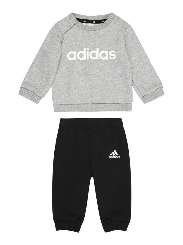 ADIDAS SPORTSWEAR ADIDAS SPORTSWEAR Облекло за бягане 'Essentials Lineage'  сив меланж / черно / бяло