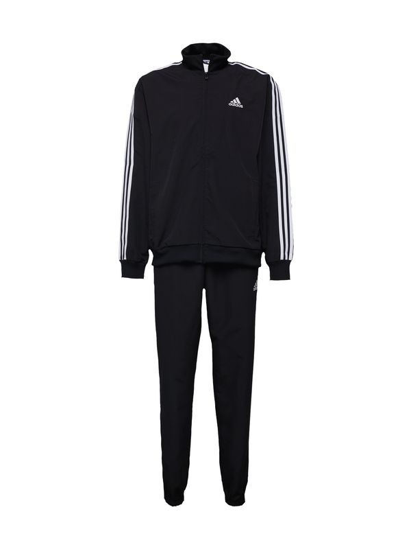 ADIDAS SPORTSWEAR ADIDAS SPORTSWEAR Облекло за трениране '3-Stripes '  черно / бяло