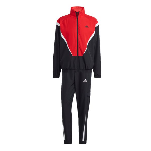 ADIDAS SPORTSWEAR ADIDAS SPORTSWEAR Облекло за трениране  червено / черно / бяло