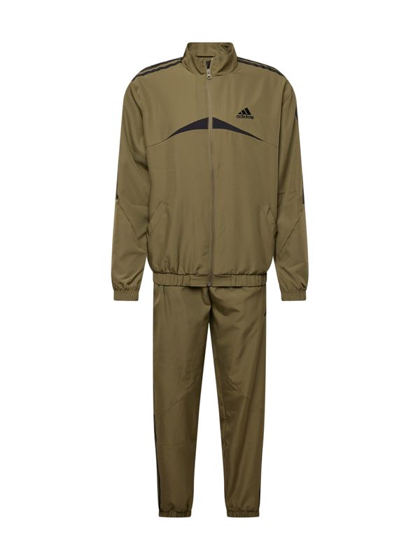 ADIDAS SPORTSWEAR ADIDAS SPORTSWEAR Облекло за трениране  маслина / черно