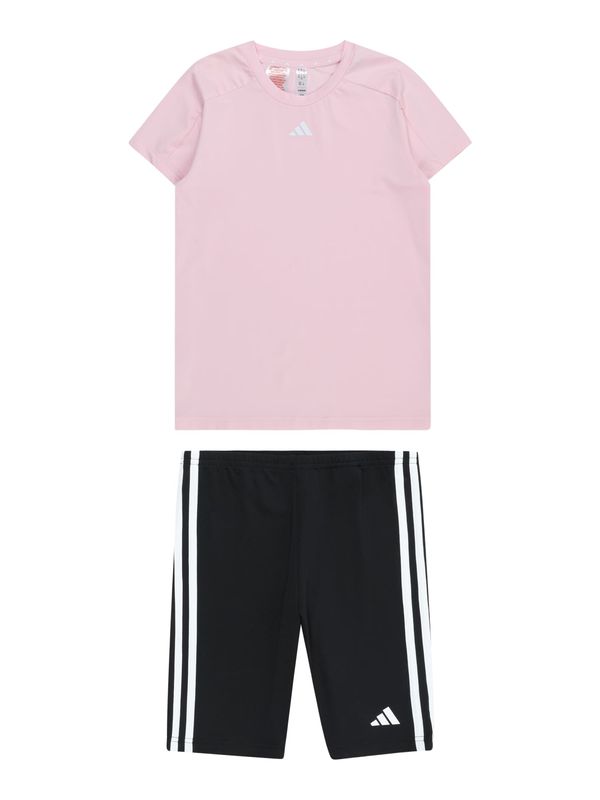 ADIDAS SPORTSWEAR ADIDAS SPORTSWEAR Облекло за трениране  светлорозово / черно / бяло
