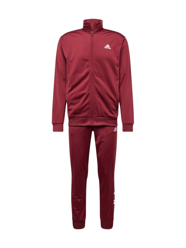 ADIDAS SPORTSWEAR ADIDAS SPORTSWEAR Облекло за трениране  тъмночервено / бяло