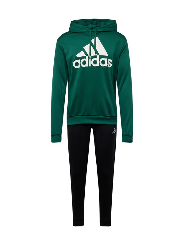 ADIDAS SPORTSWEAR ADIDAS SPORTSWEAR Облекло за трениране  тъмнозелено / черно / бяло