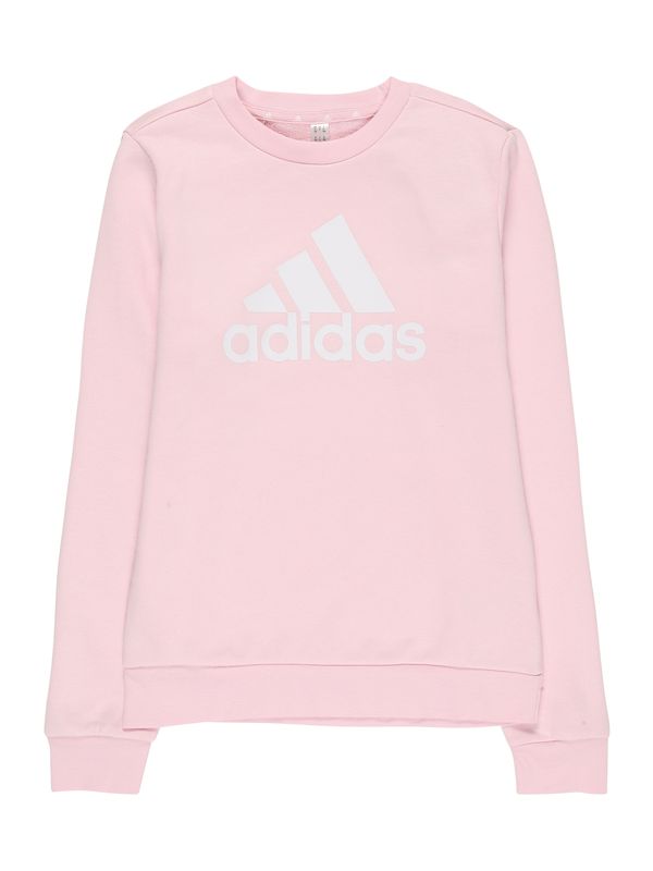 ADIDAS SPORTSWEAR ADIDAS SPORTSWEAR Спортен блузон 'Essentials Big Logo '  светлорозово / бяло