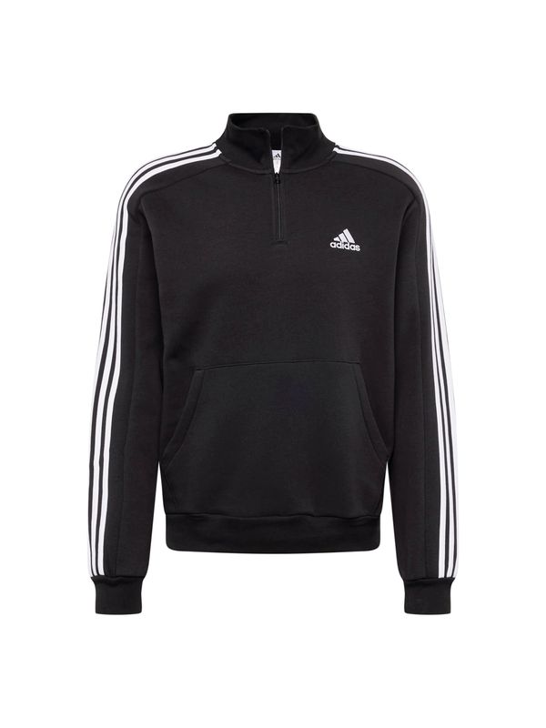 ADIDAS SPORTSWEAR ADIDAS SPORTSWEAR Спортен блузон 'Essentials'  черно / бяло