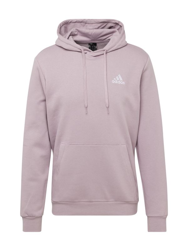 ADIDAS SPORTSWEAR ADIDAS SPORTSWEAR Спортен блузон 'Essentials Fleece'  люляк / бяло
