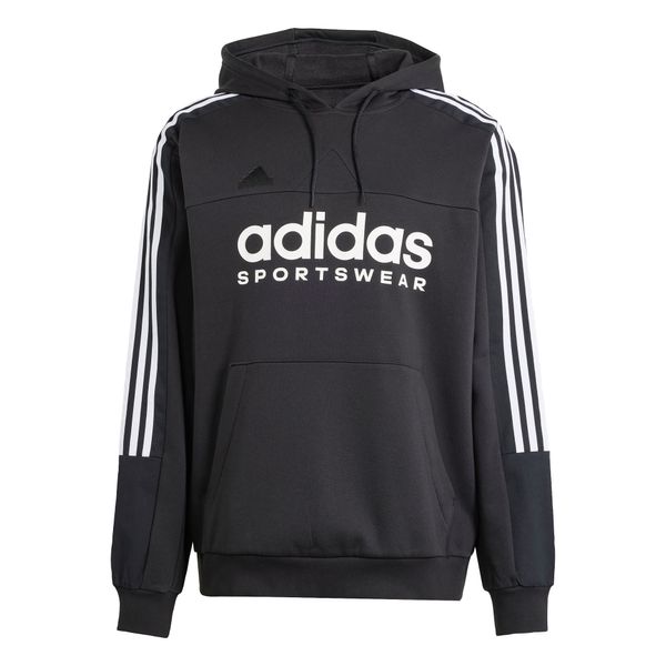 ADIDAS SPORTSWEAR ADIDAS SPORTSWEAR Спортен блузон 'House of Tiro'  черно / бяло