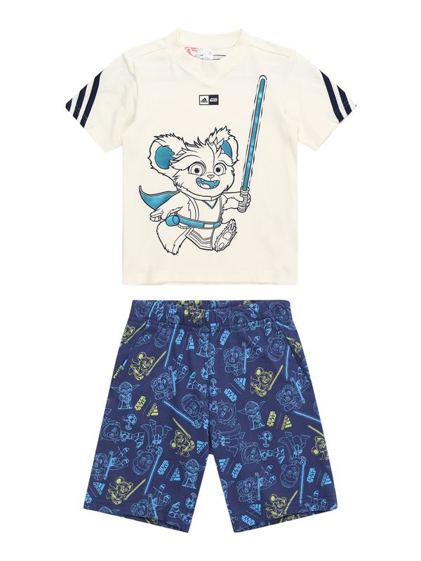 ADIDAS SPORTSWEAR ADIDAS SPORTSWEAR Спортен костюм  синьо / нейви синьо / тръстиково зелено / бяло