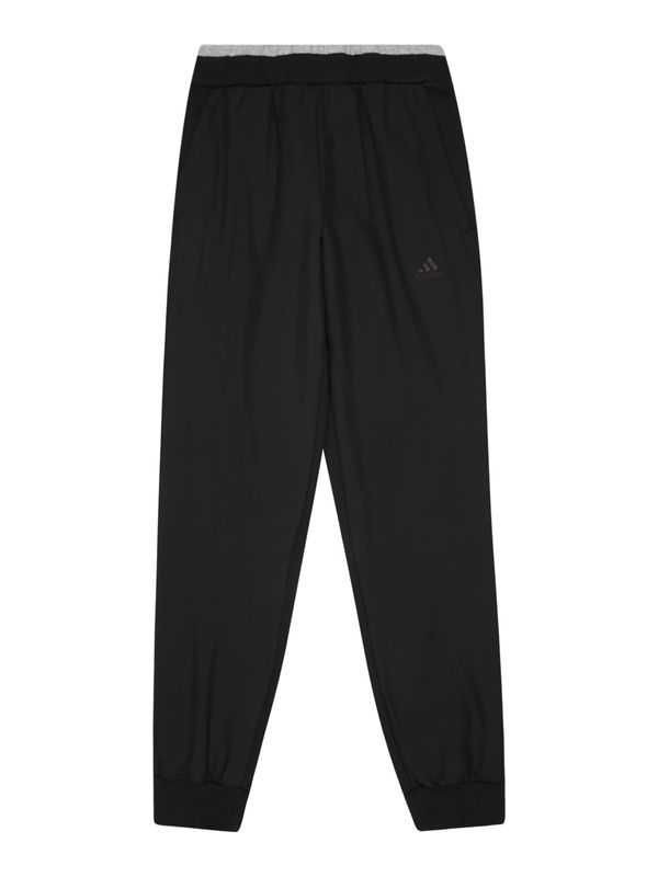 ADIDAS SPORTSWEAR ADIDAS SPORTSWEAR Спортен панталон 'All Szn Fleece'  сив меланж / черно