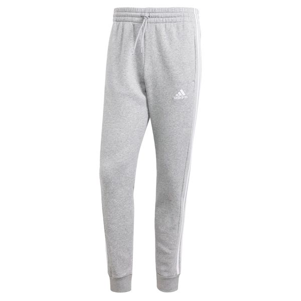 ADIDAS SPORTSWEAR ADIDAS SPORTSWEAR Спортен панталон 'Essentials'  сиво / бяло