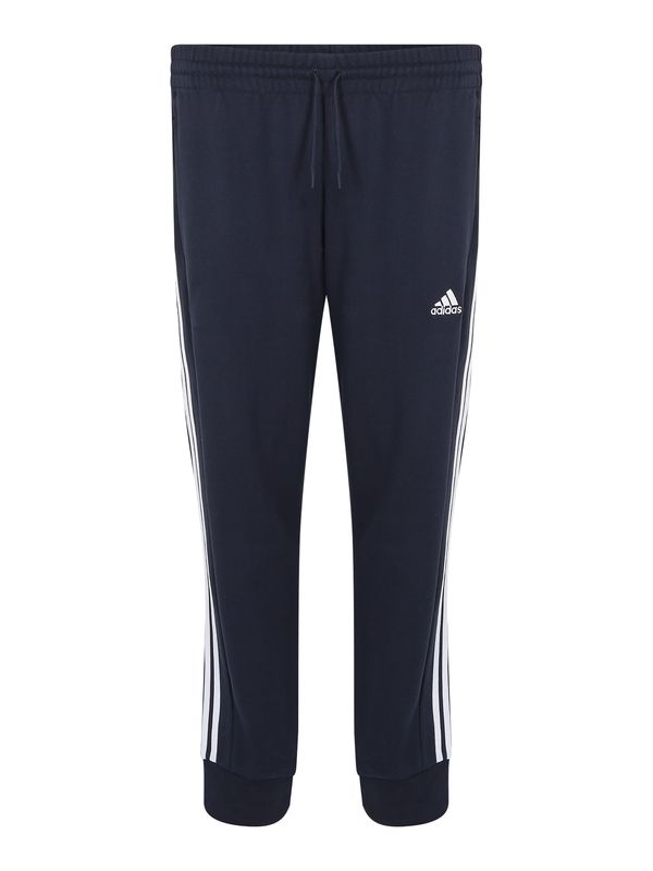 ADIDAS SPORTSWEAR ADIDAS SPORTSWEAR Спортен панталон 'Essentials'  тъмносиньо / бяло