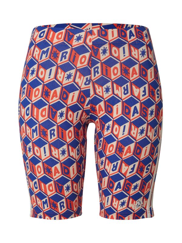 ADIDAS SPORTSWEAR ADIDAS SPORTSWEAR Спортен панталон 'Farm'  кремаво / синьо / светлочервено