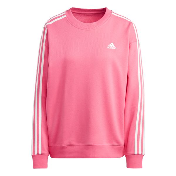 ADIDAS SPORTSWEAR ADIDAS SPORTSWEAR Спортен суитшърт с качулка 'Essentials'  светлорозово / бяло